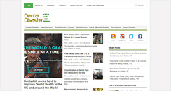 Desktop Screenshot of dentaldisaster.com