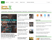 Tablet Screenshot of dentaldisaster.com